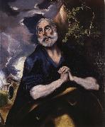 El Greco The Tears of St Peter Sweden oil painting artist